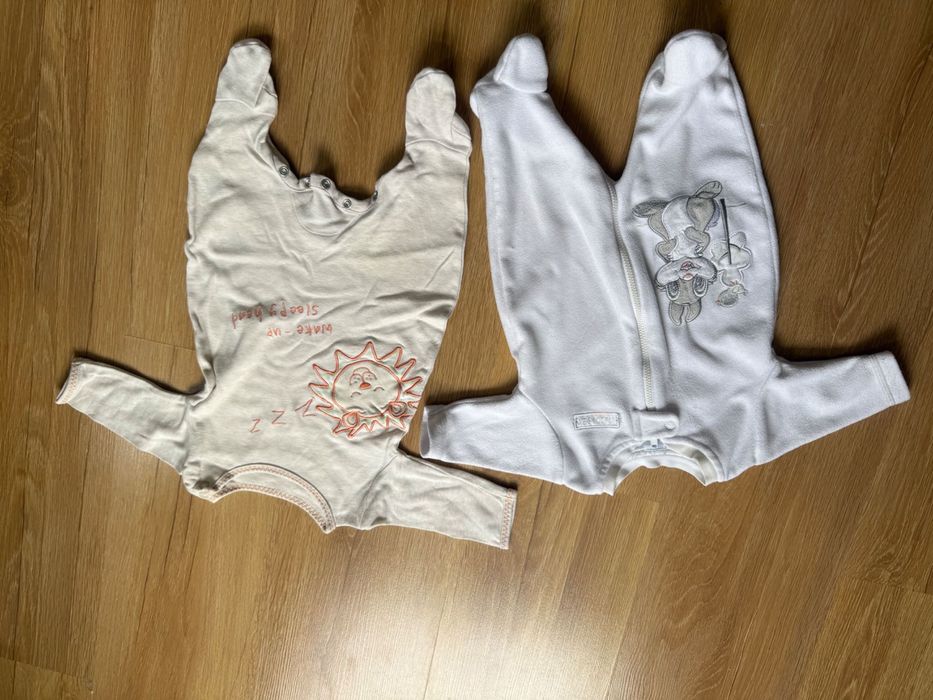 2 pary body pajacyki 56/62