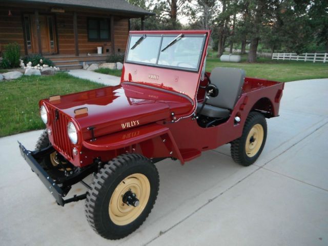 Jeep Willys Cj-3A Reconstruido (Pintura nova!!!)