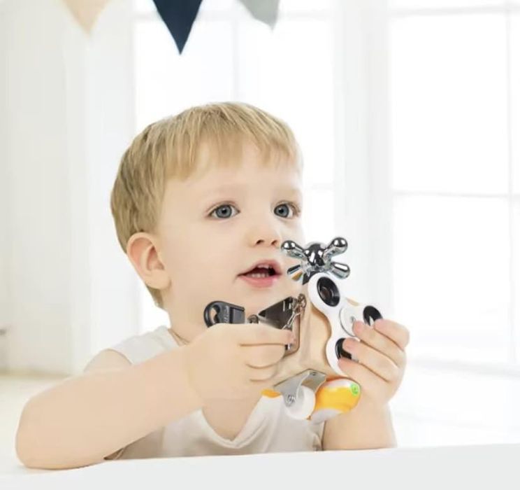 Sensoryczna Zabawka Edukacyjna Manipulacyjna 6W1  Dla Dzieci