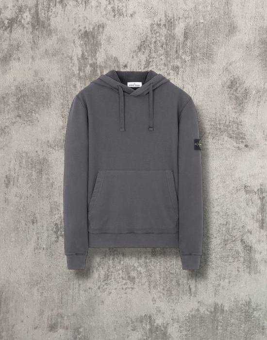 Худи Stone Island Серый ОРИГИНАЛ