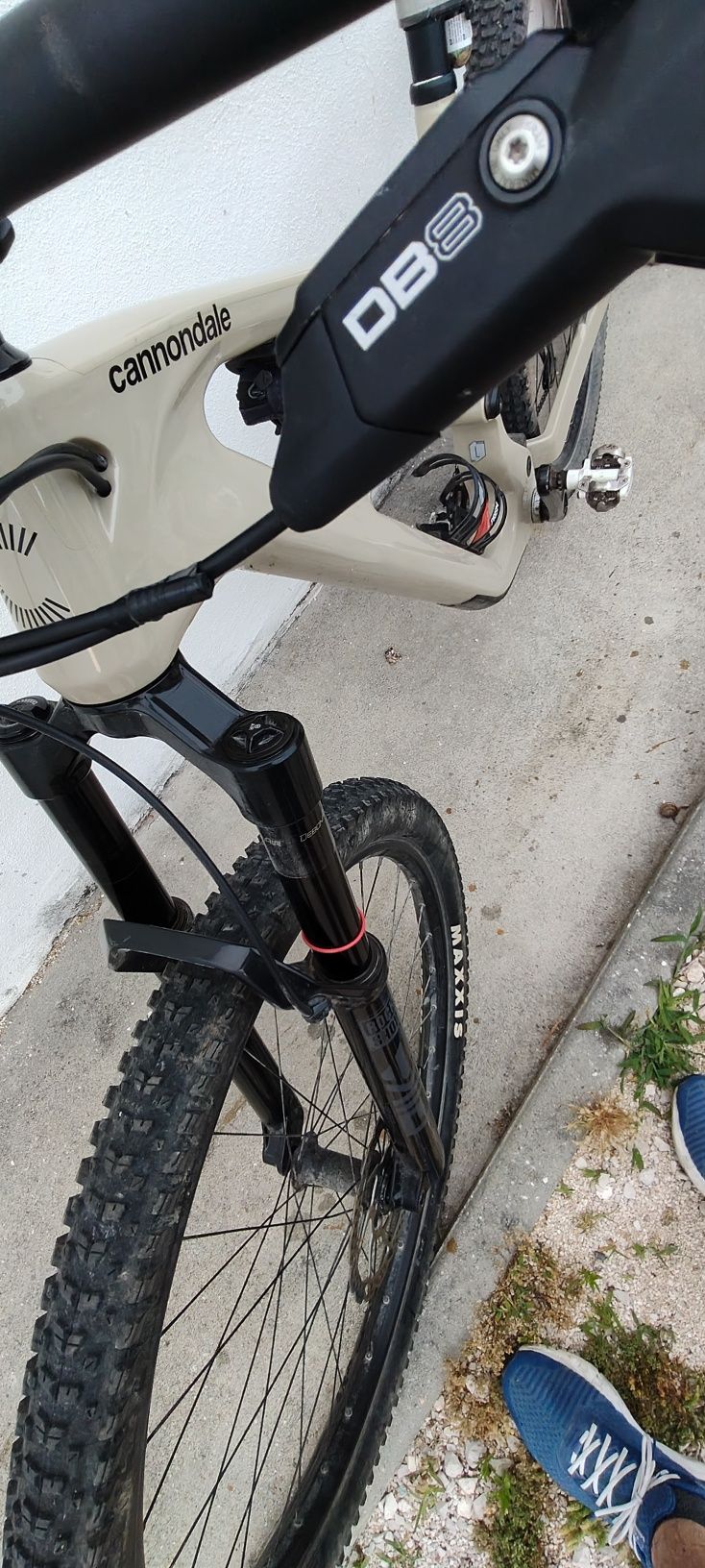 Bicicleta Cannondale carbono