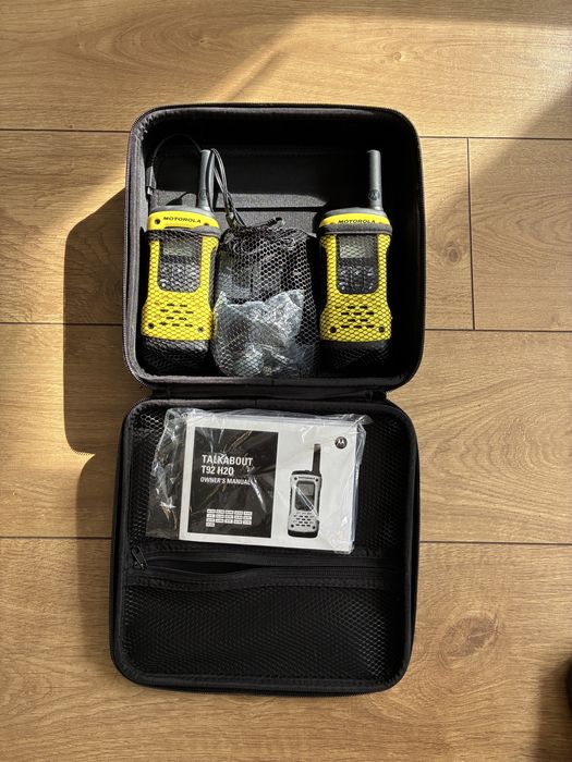 Motorola Talkabout T92 H2O – radiotelefony (2 szt.) – stan idealny