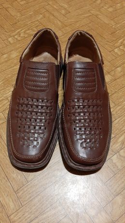 Кожаные мужские туфли