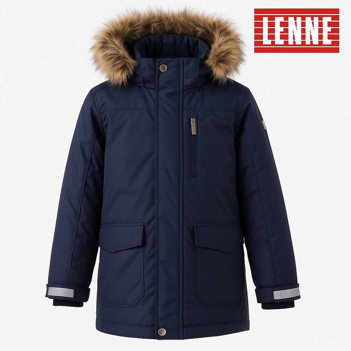 Куртка зимова LENNE, хлопчик 134 см, ідеальний стан