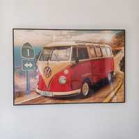 Oprawiony plakat VW bus California
