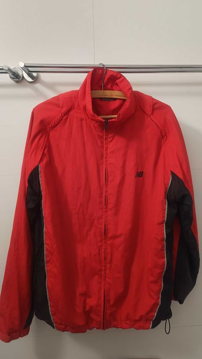Kurtka sportowa męska czerwona Newbalace L