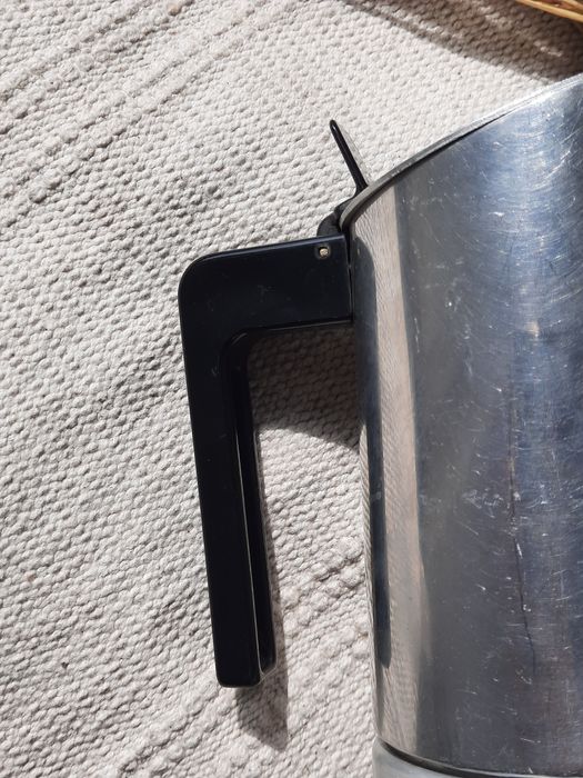 Włoska aluminiowa kawiarka VEV moka barista włochy vintage unikat