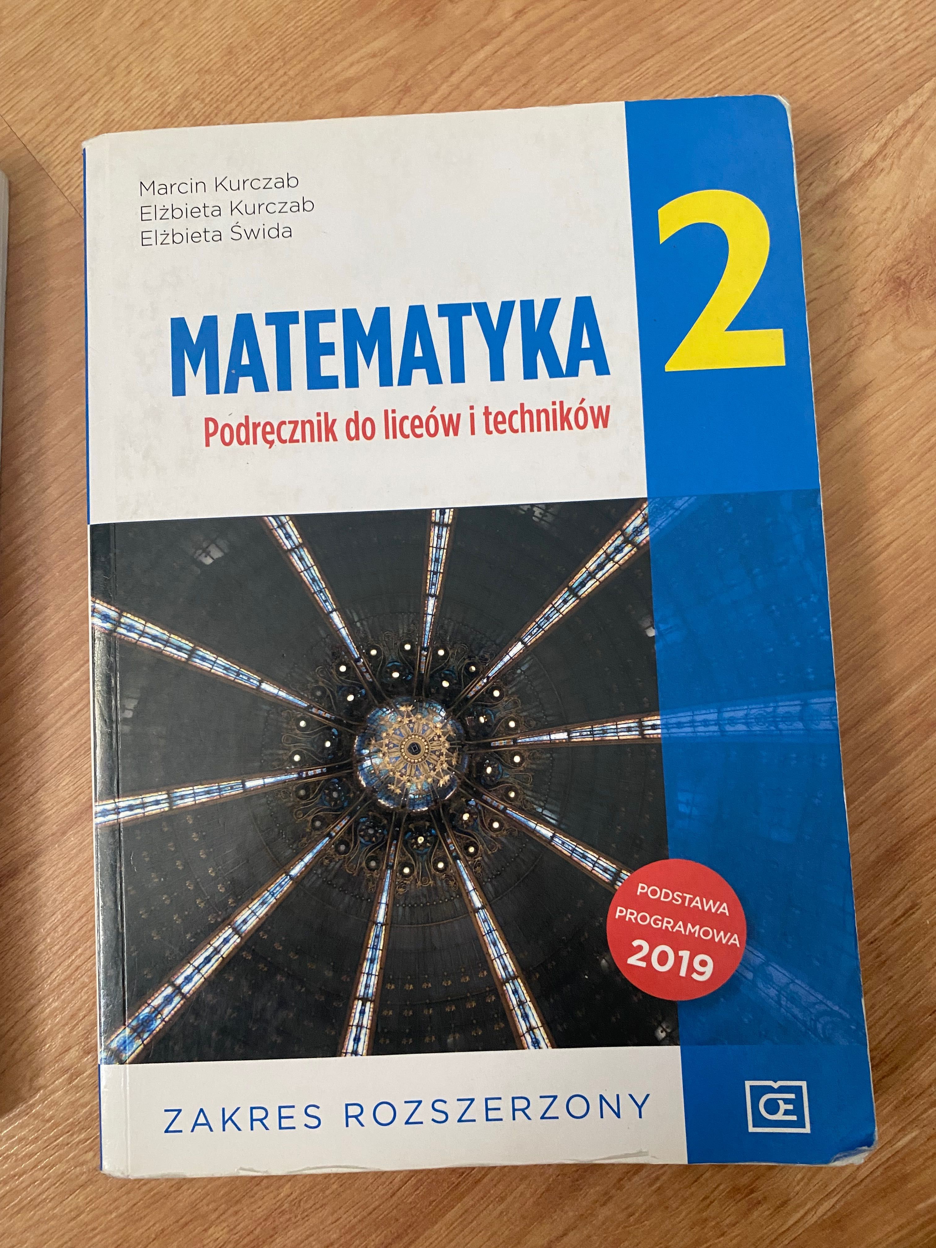 Matematyka 2 oficyna Edukacyjna podręcznik i zbiór poziom rozszerzony