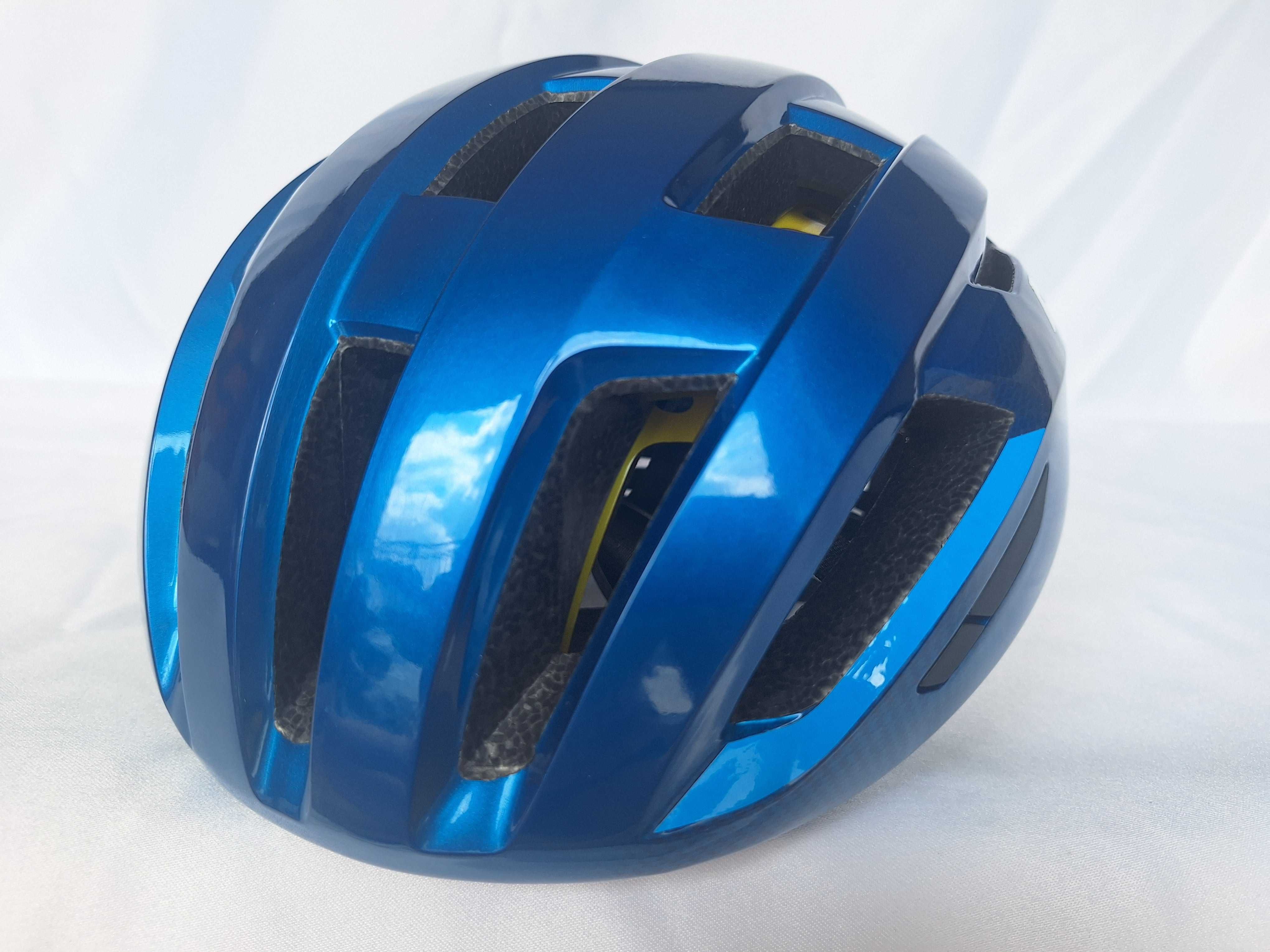 Kask rowerowy szosowy Met Vinci Mips Blue Metallic L 58-61cm