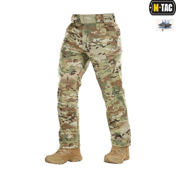 M-TAC штани SOFT SHELL winter мультикам