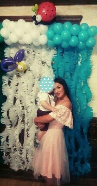 Юбка фатин, топ кружевной.