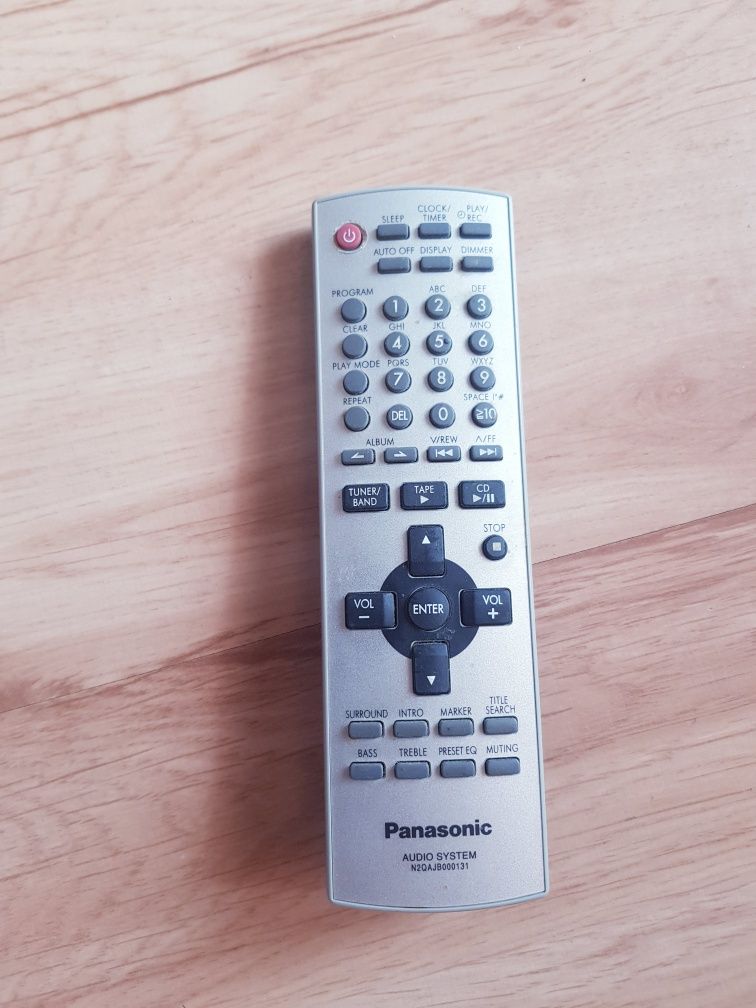 Oryginalny pilot PANASONIC N2QAJB000132 - AUDIO SYSTEM - CD