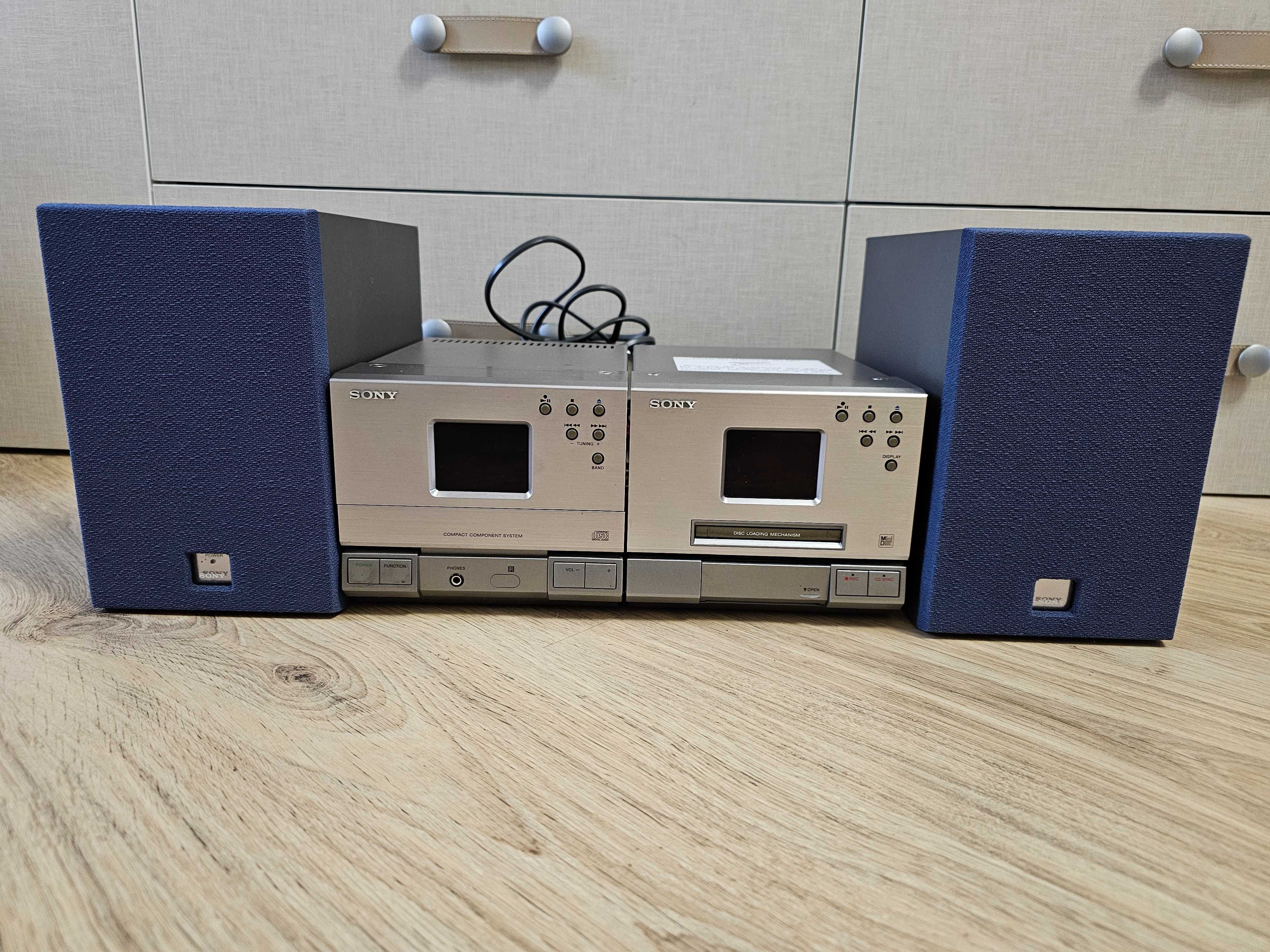 Музыкальный центр Sony HCD-T1 + mini disk deck