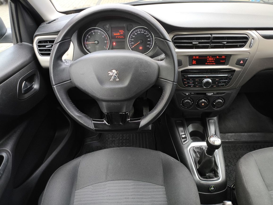 Peugeot 301 LIFT 2017r 1,6 benzyna + GAZ LPG SuperAuto