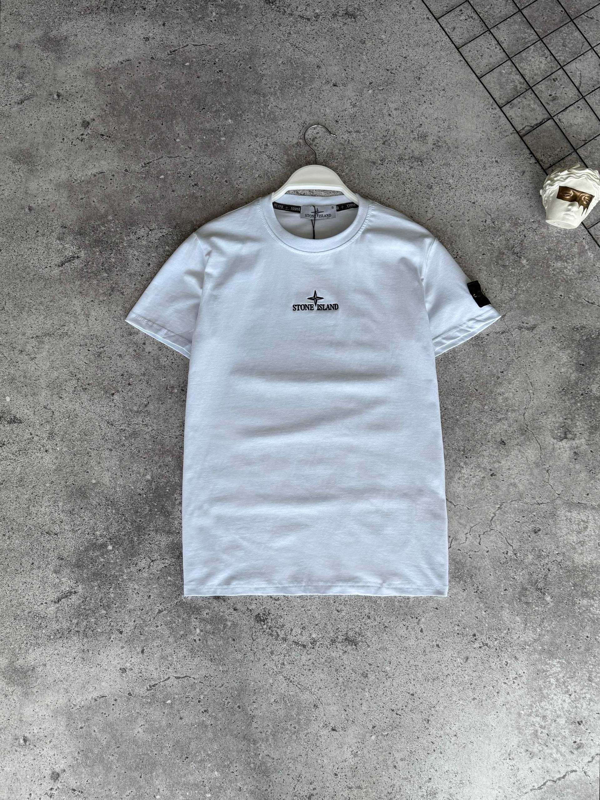 Люкс, 3 Цвета, Футболка Stone Island