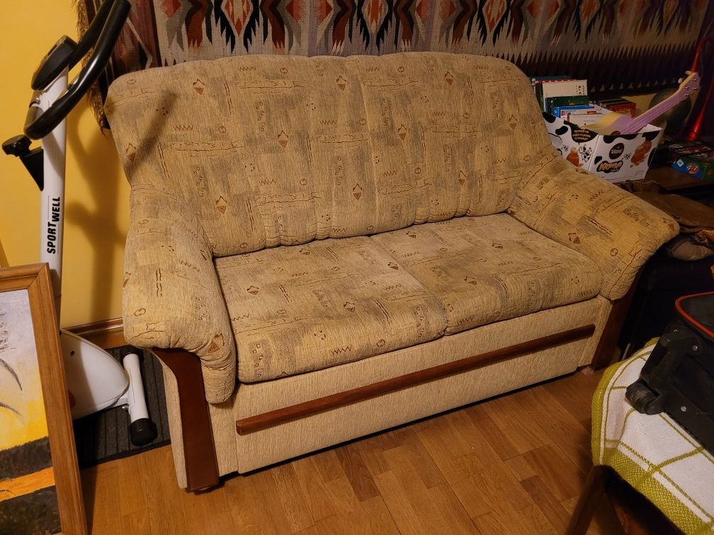 Sofa rozkładana z funkcją spania