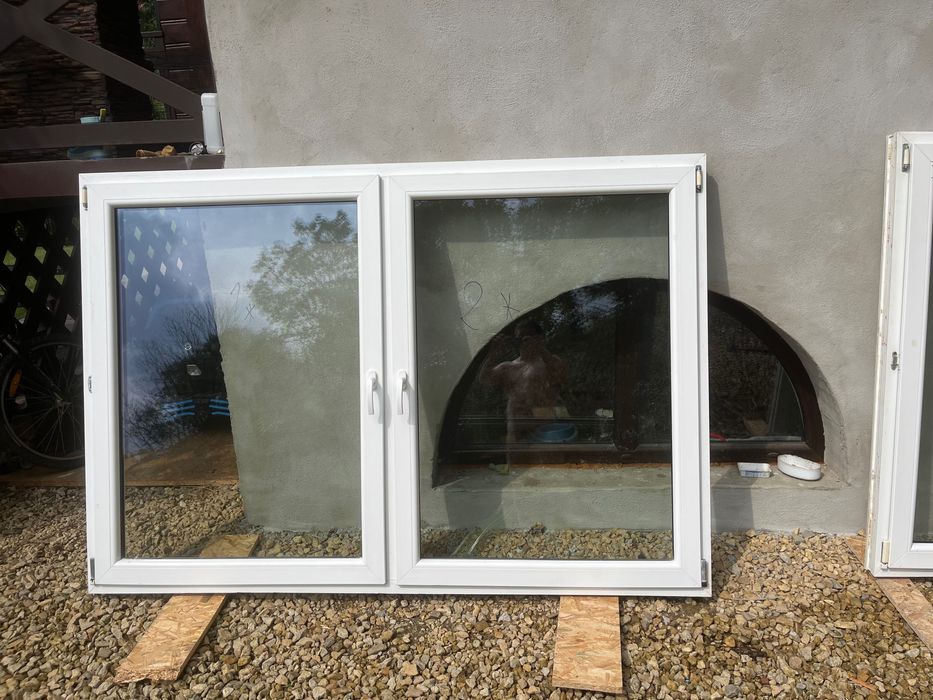 Okna plastikowe białe