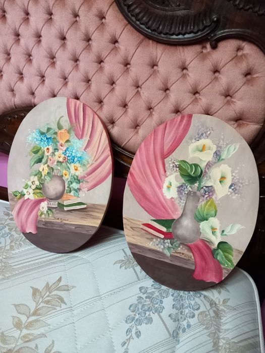 Vendo quadros pintados à muito antigos