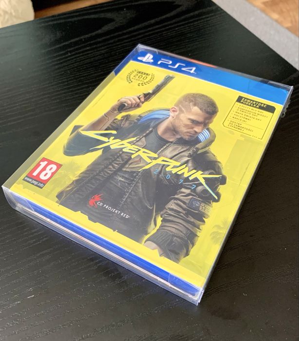 Cyberpunk 2077 PS4 / 5 PL – pełen zestaw + case