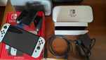 Nintendo Switch OLED, Branca c/caixa como nova