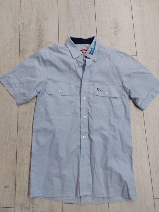 Koszula kolejowa S logo