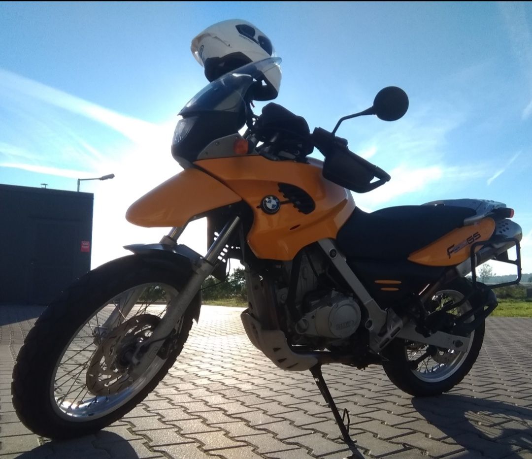 Motocykl BMW GS650 enduro i turystyczny