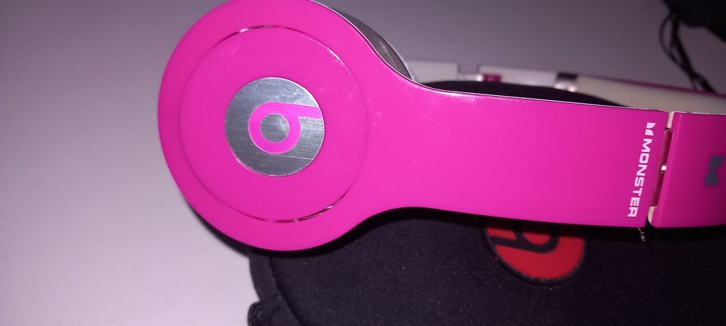 Słuchawki Beats by Dr Dre Monster różowe