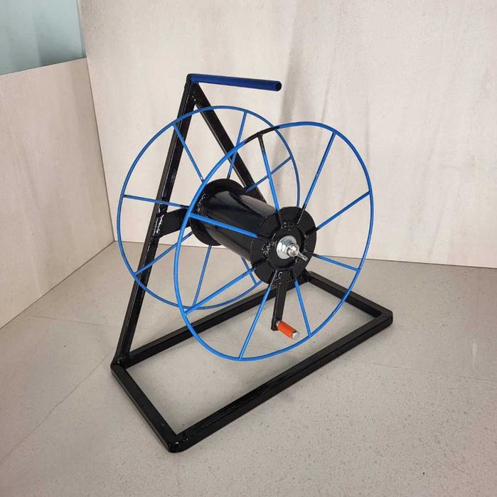 Stalowy składany zwijak do kabla / węża / liny / linii kroplujących