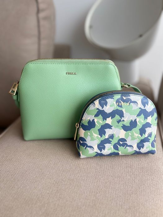 Mala e Carteira Furla Verde