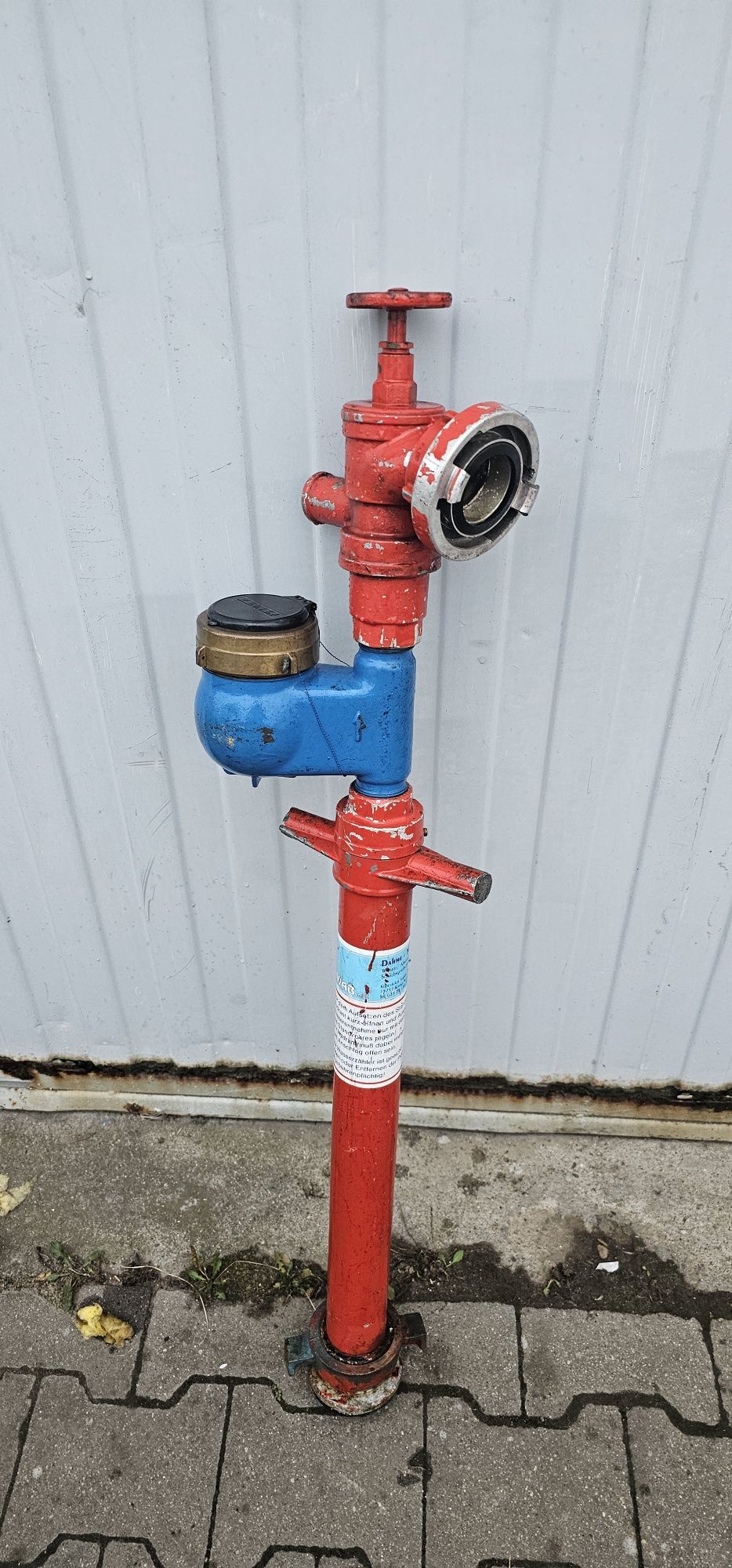 Hydrant z wodomierzem zenner