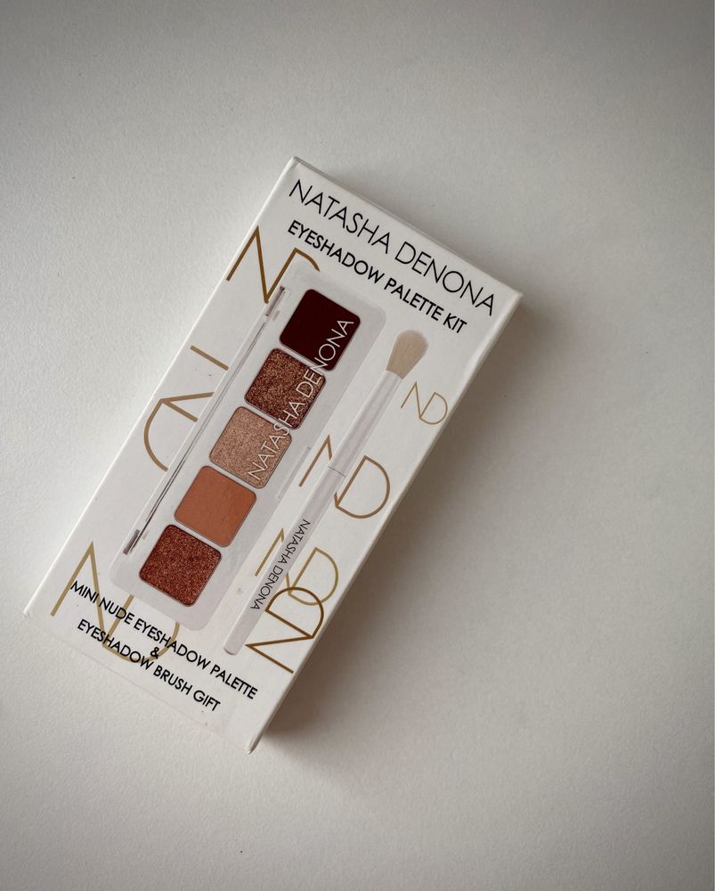 Палетка natasha denona mini nude eyeshadow palette