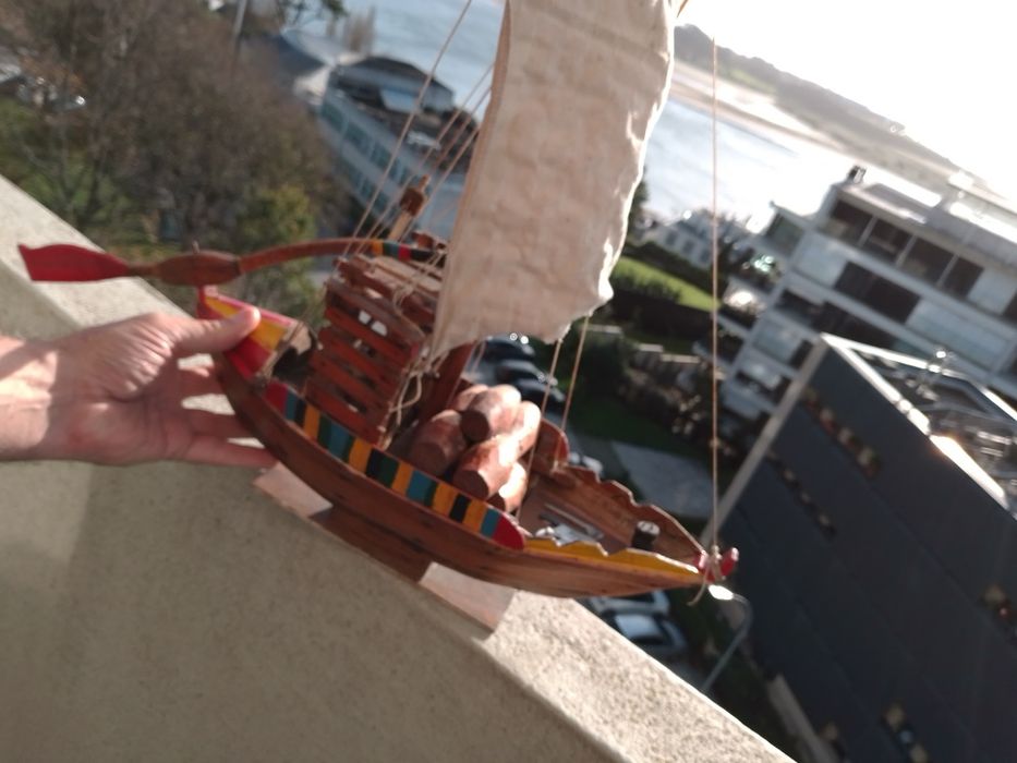 Os Barcos Rabelo-P.decorativas Rabelos Decor Desde 10E-Escova3EDesde3E
