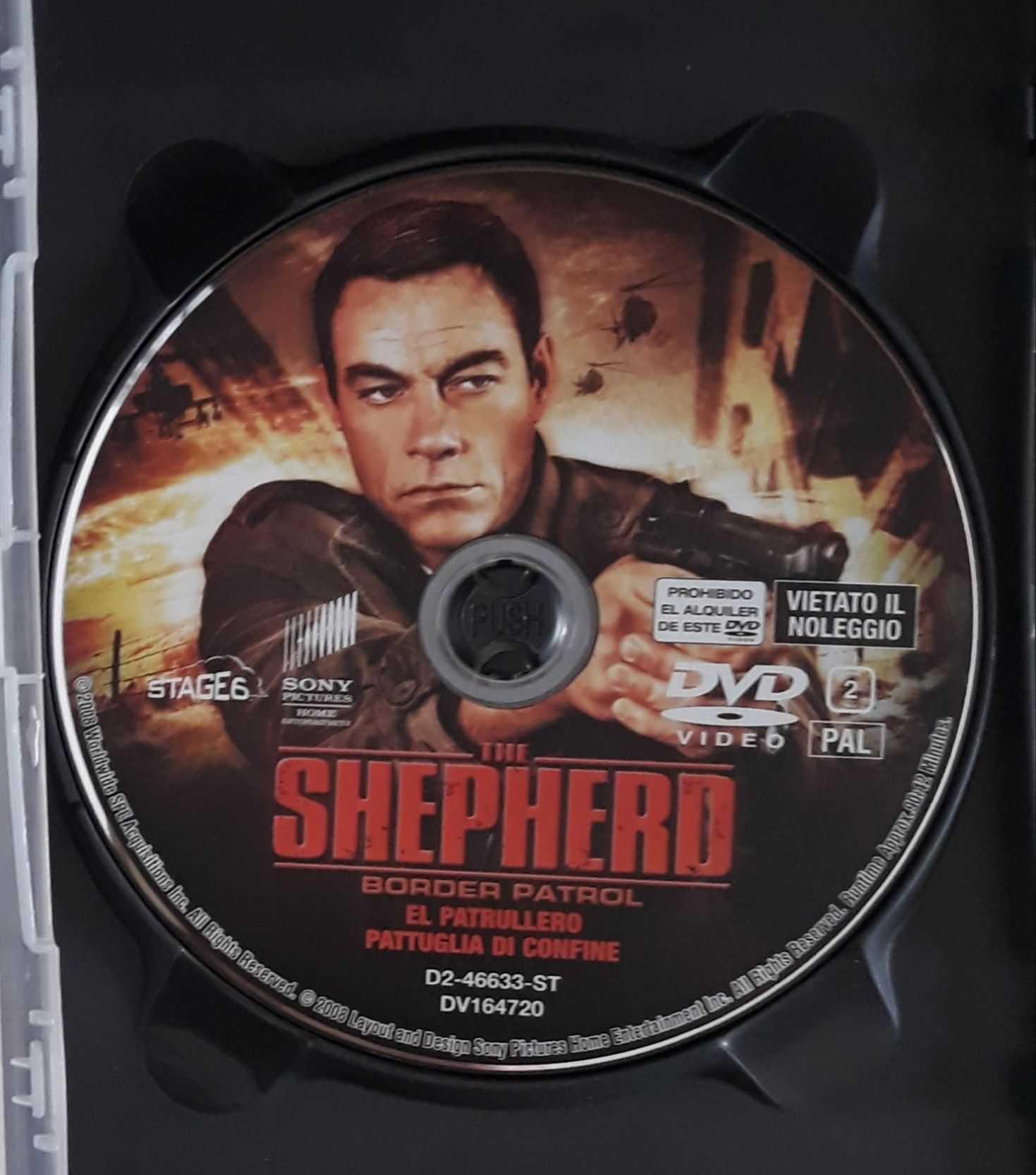 DVD Fronteira Explosiva Van Damme