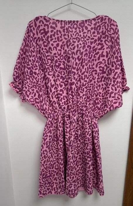 Sukienka panterka muślin New Collection Hibou Zara The Odder Side