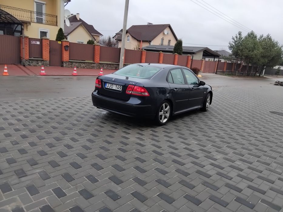 Saab 9-3 2.2 tid 2004 г.в. На полном ходу.