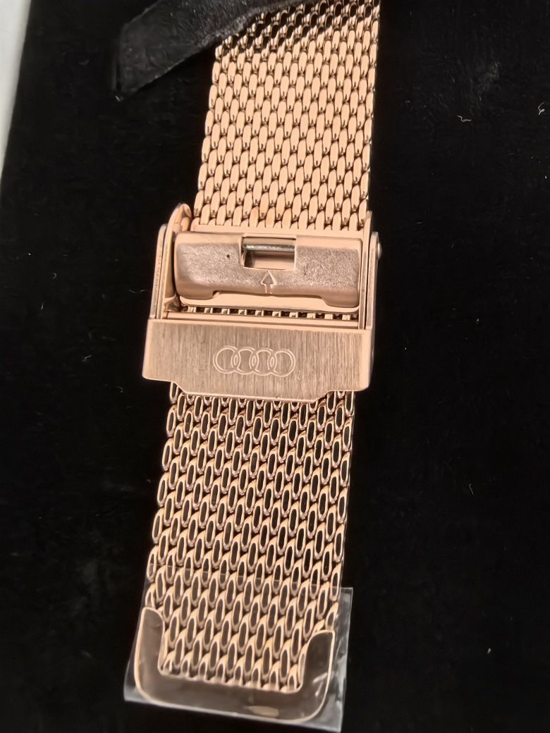 Zegarek Audi Rose Gold różowe zloto