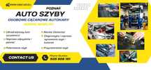 Auto Szyby Sprzedaż Wymiana Naprawa Szyb Samochodowych z Dojazdem Poz