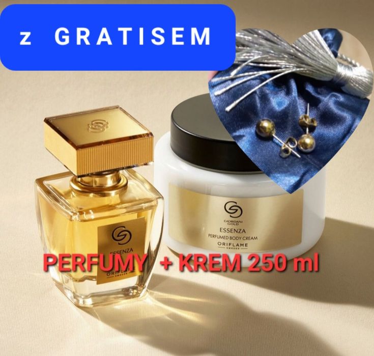 Giordani Gold Essenza z GRATISEM  -zestaw marki Oriflame