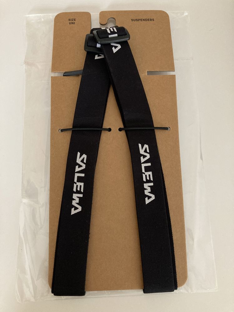 Nowe szelki Salewa Suspenders Black Uni size