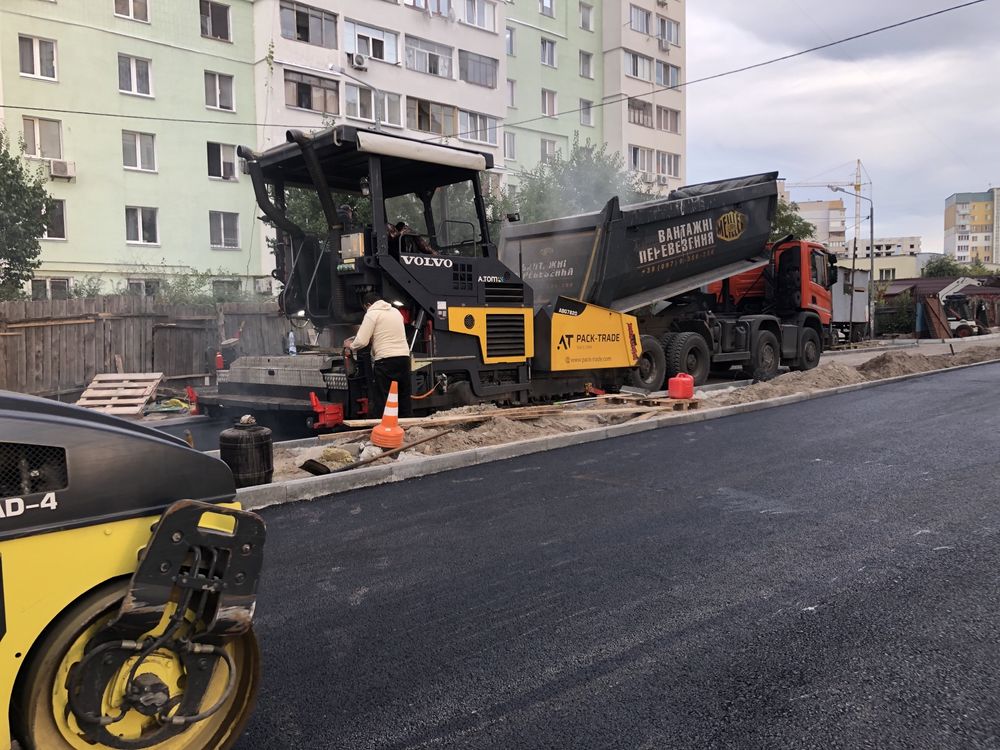 Асфальтирование и Укладка тротуарной плитки