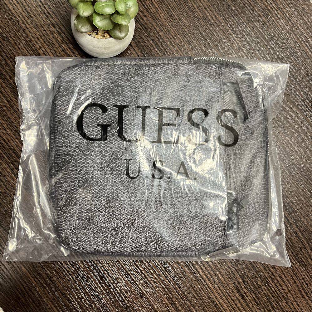 ПОДАРУНОК‼️ Сумка чоловіча через плече GUESS VEZZOLA, гес, гуес
