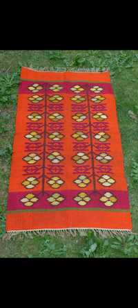 Piękny duży kilim, vintage