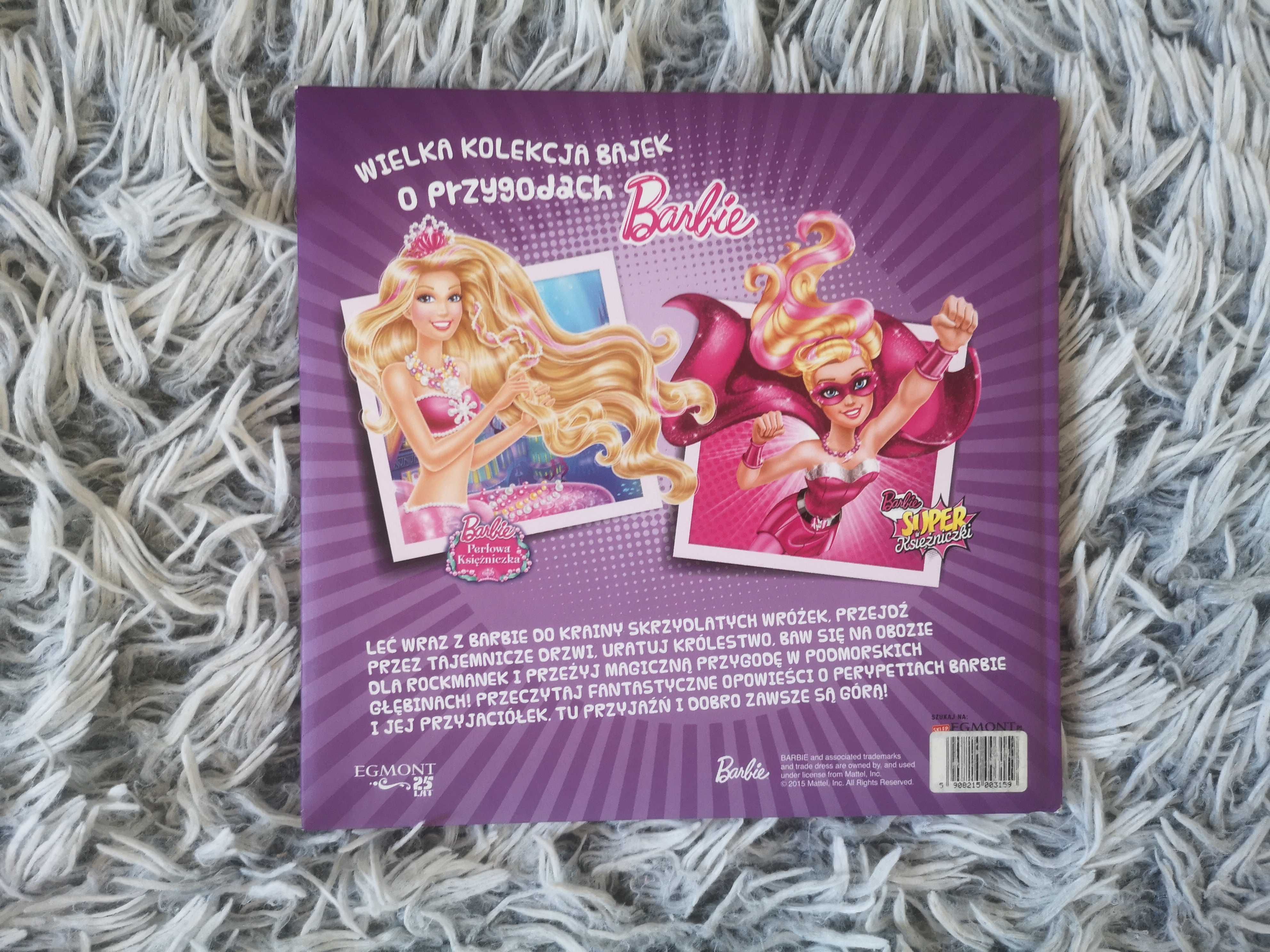 Książka Barbie wielka kolekcja o przygodach dla dzieci księżniczka