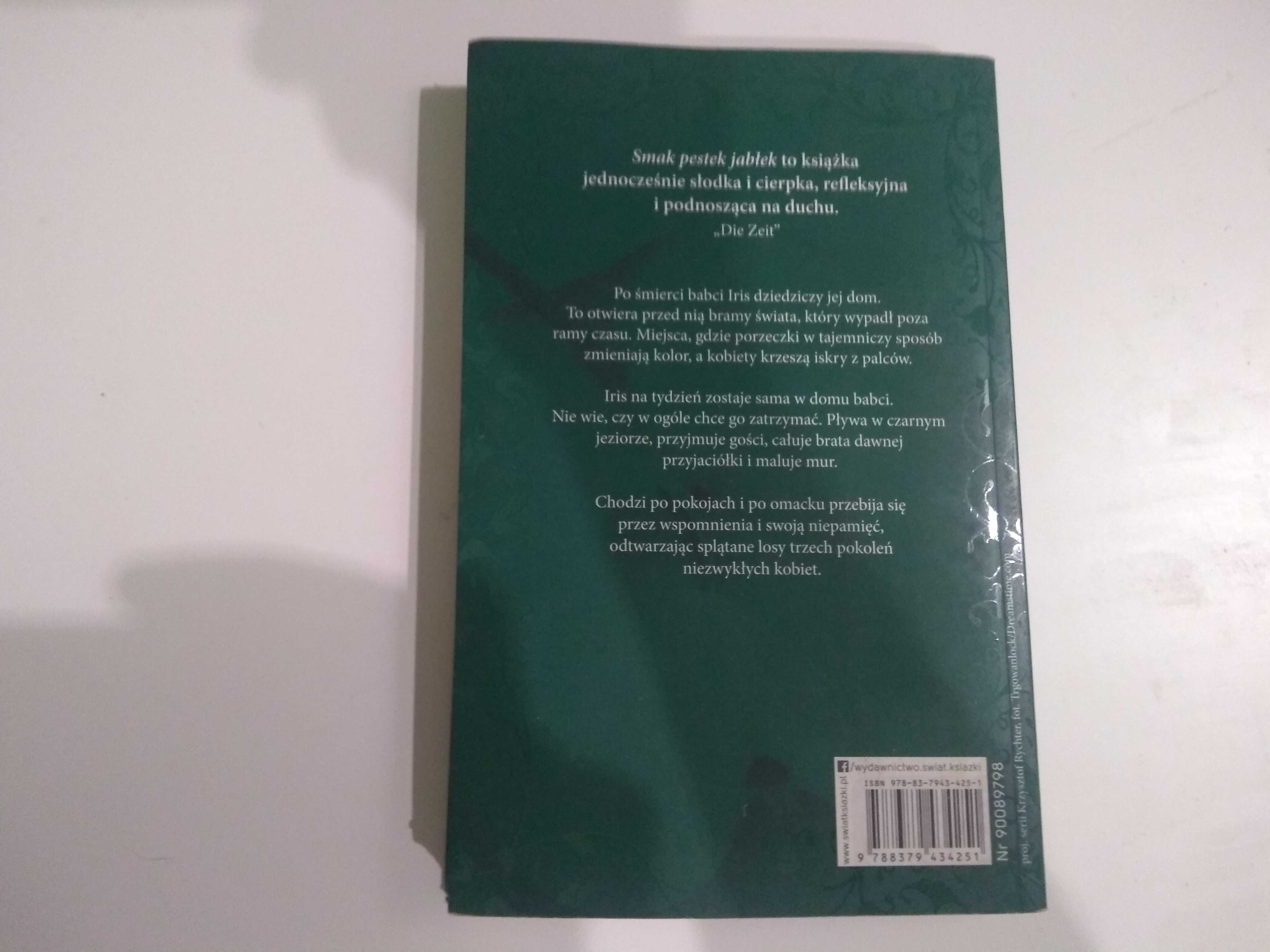 Dobra książka - Smak pestek jabłek Katharina Hagena (PN)