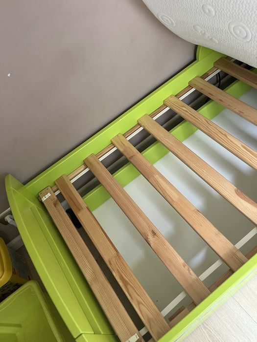Łóżko z szufladą dla dziecka + materac