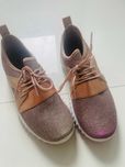 Buty adidasy z mieniącym się materiałem rozm. 35; 22,6 cm