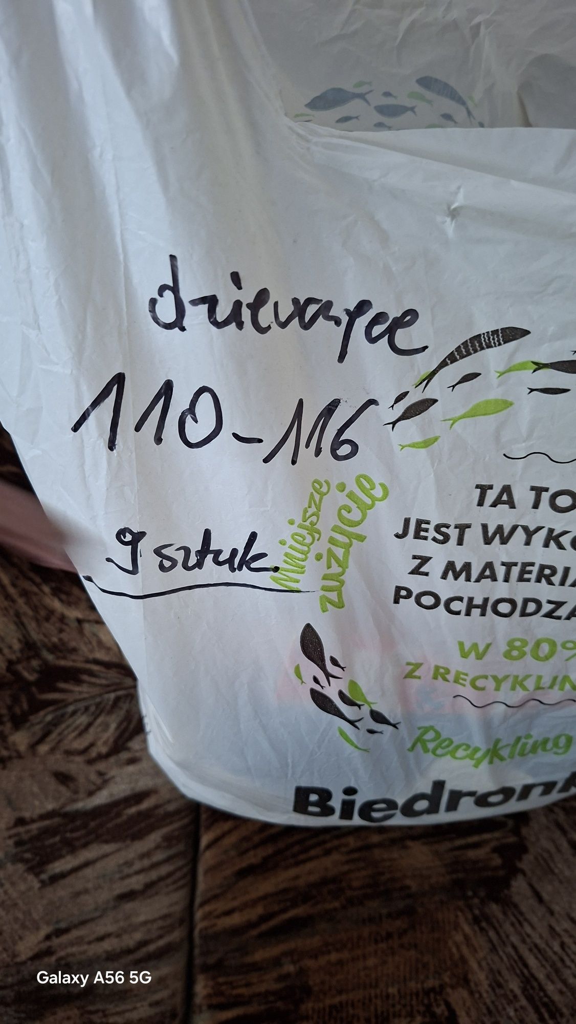 Paczka ubranek dla dziewczynki 110/116,9 sztuk.