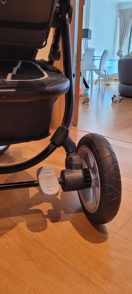 Carrinho de Bebê ZY Safe 3 Rodas – Confortável e Resistente