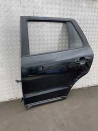 Drzwi lewy tył lewe tylne Hyundai santa fe II 2 6-12r kompletne czarne