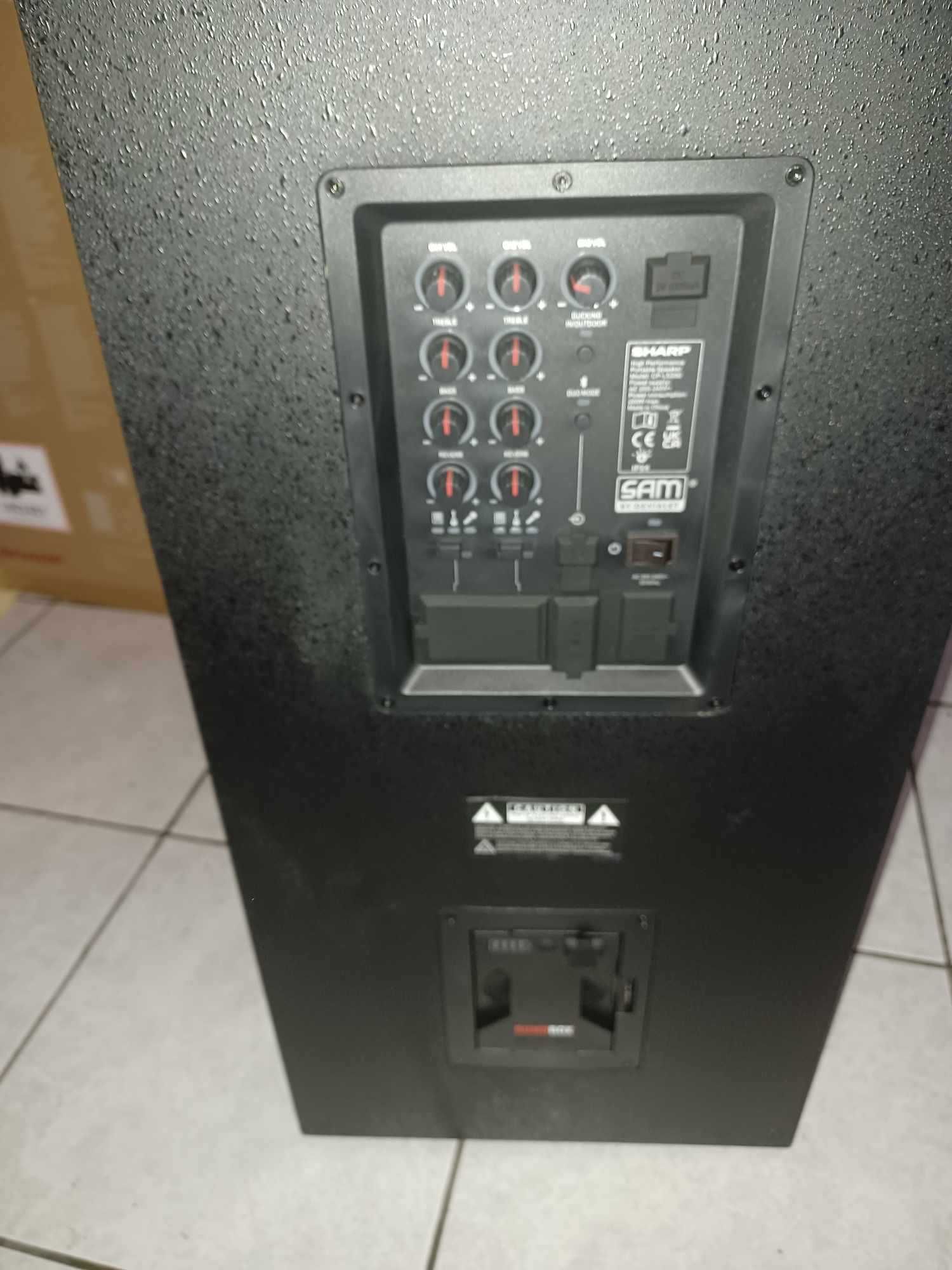 Głośnik nowy SHARP SumoBox CP-LS200 - impreza bez prądu!!